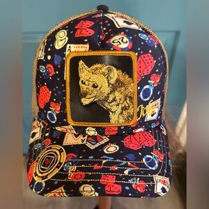 Colorful Cap with Joker Hyena Patch